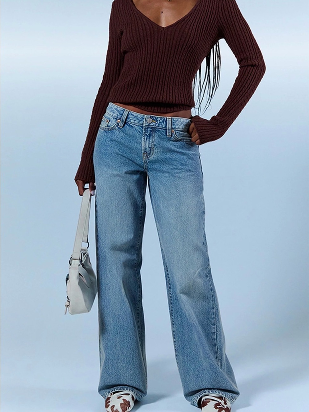Pacsun Casey Low- Rise Baggy Jeans SHORT